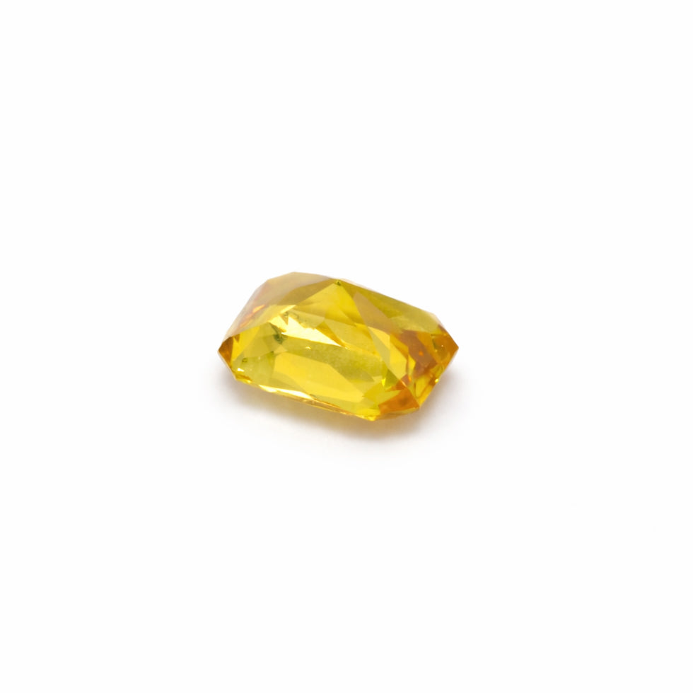Natural Yellow Sapphire – Premium Radiant-Cut Golden Yellow Gemstone (1.04 ct)