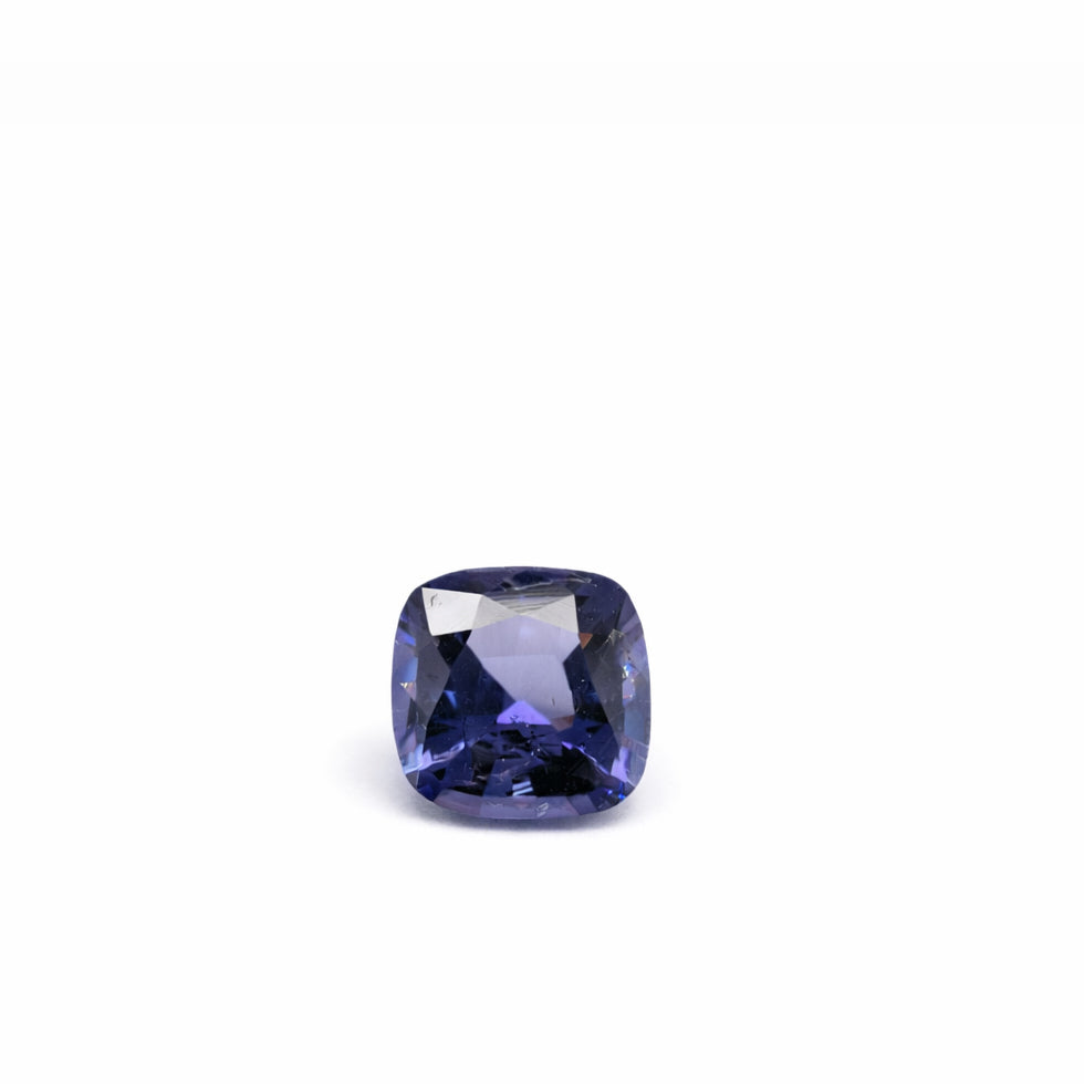 1.05 Carat Natural Lavender Spinel – Grayish Purple Untreated Square Cushion Cut Loose Gemstone from Sri Lanka
