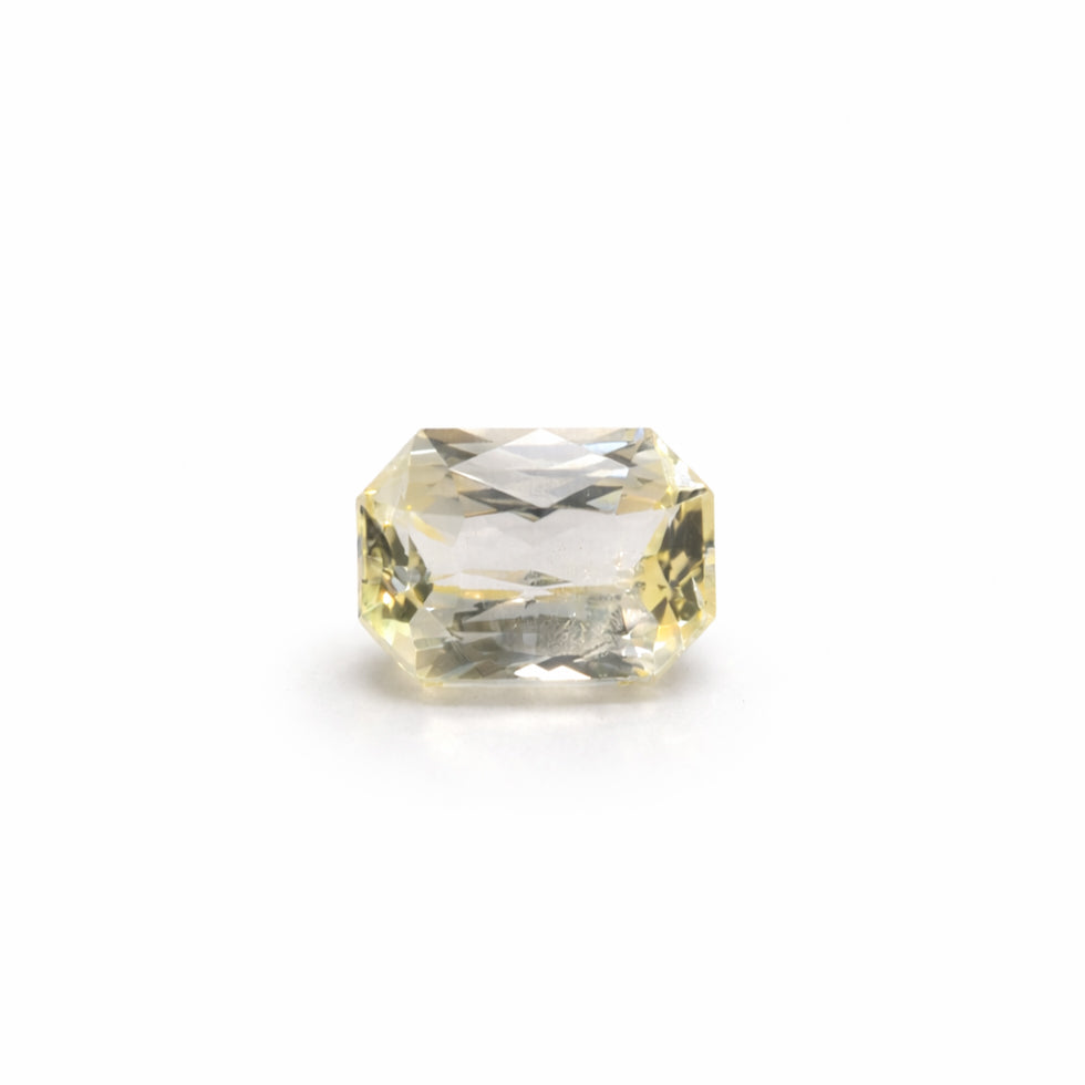 Natural Yellow Sapphire – Premium Unheated Radiant-Cut Gemstone 1.15Crt