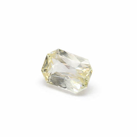 Natural Yellow Sapphire – Premium Unheated Radiant-Cut Gemstone 1.15Crt