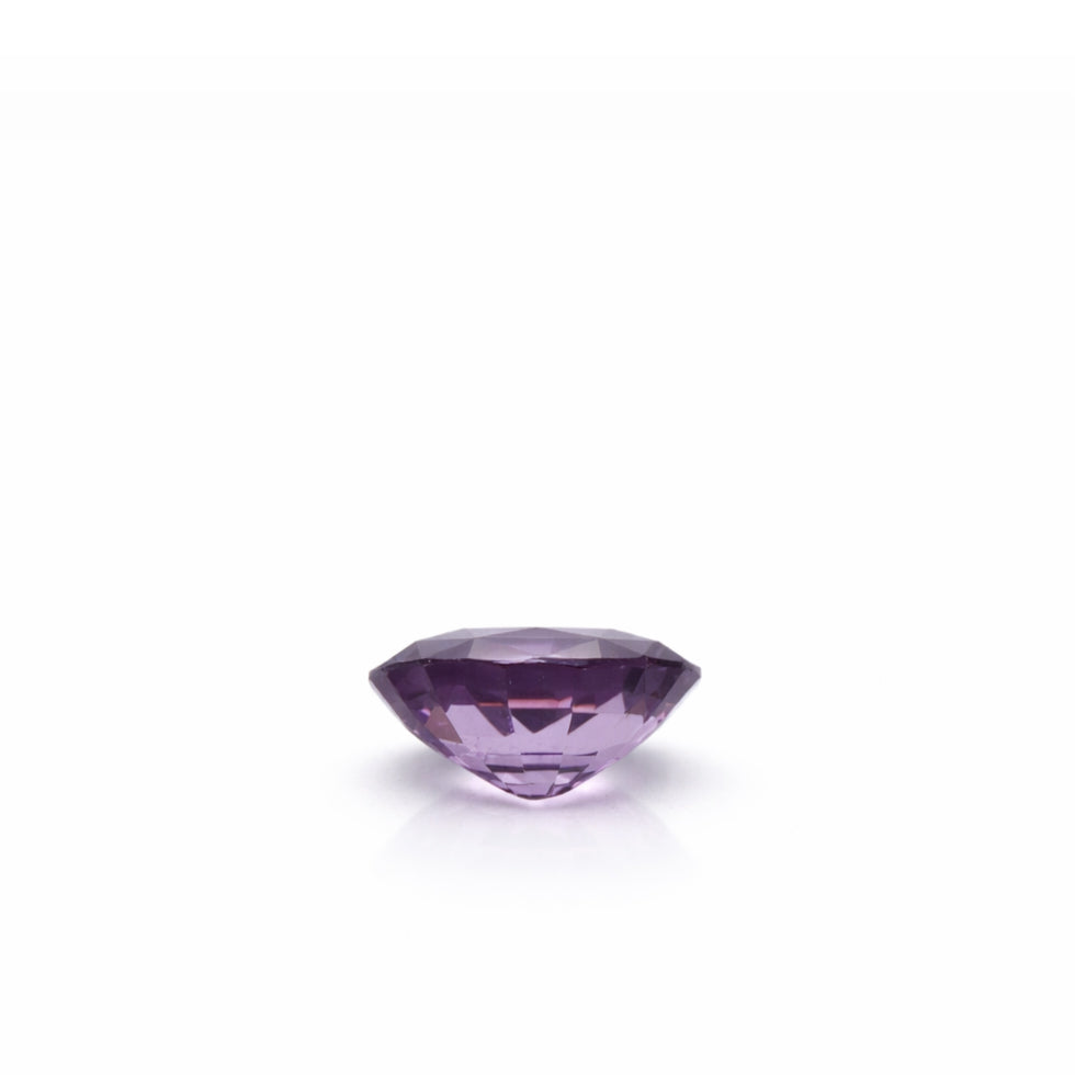Lavender Spinel 1.35 ct Oval Step Cut – Untreated - Sri Lankan Origins