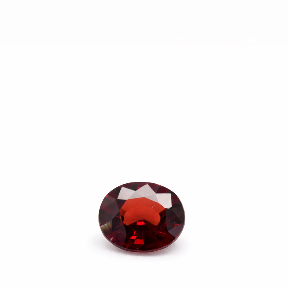 1.40ct Natural Unheated Almandine Garnet – Oval Step Cut, Sri Lankan Origin