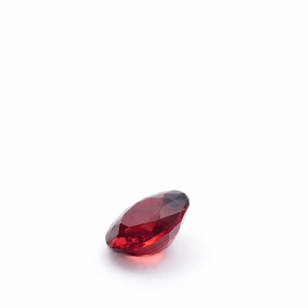 1.45ct Natural Unheated Almandine Garnet – Oval Step Cut, Sri Lankan Origin