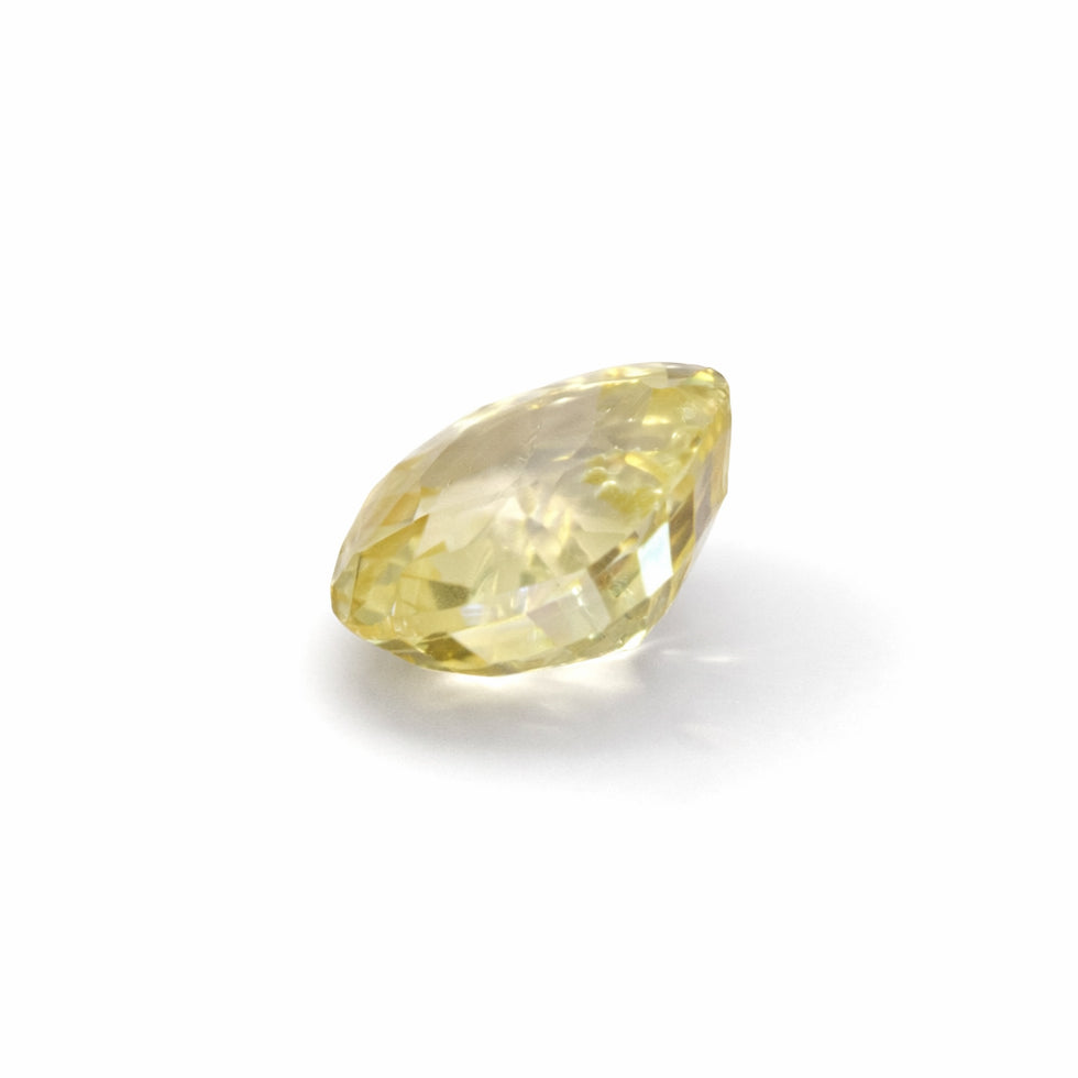 Natural Yellow Sapphire – Premium Unheated Cushion Mixed-Cut Gemstone (1.50 ct)