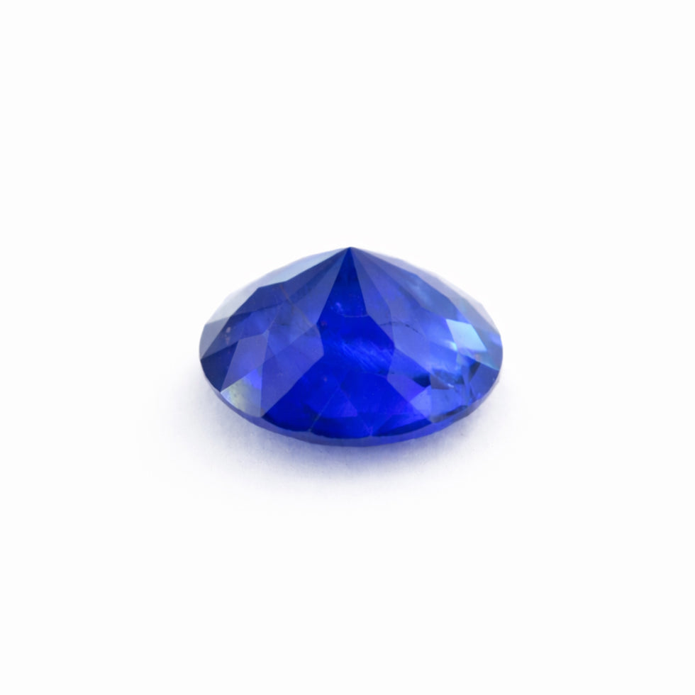 Royal Blue Sapphire – 1.57 Carat Natural Corundum | Round Mixed Cut | Heated | Certified
