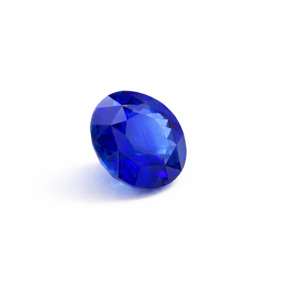 Royal Blue Sapphire – 1.57 Carat Natural Corundum | Round Mixed Cut | Heated | Certified