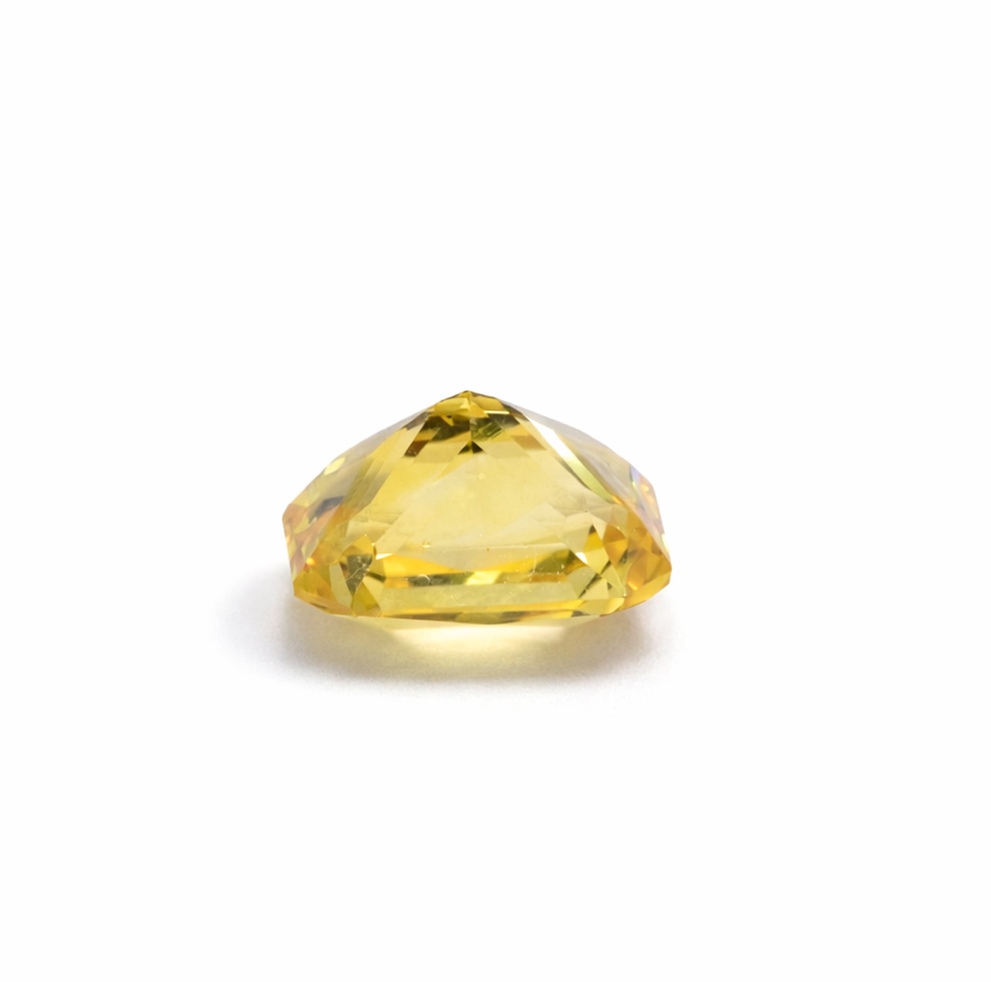 Natural Yellow Sapphire – 1.57 Carat | Certified | Rectangular Truncated Cut