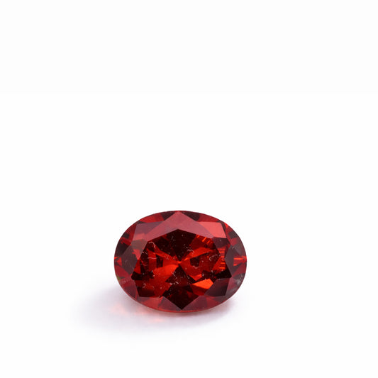 1.70ct Natural Almandine Garnet – Dark Red Oval Step-Cut from Sri Lanka