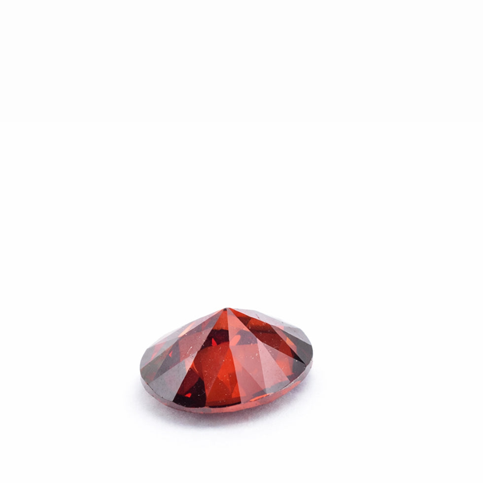 1.70ct Natural Almandine Garnet – Dark Red Oval Step-Cut from Sri Lanka