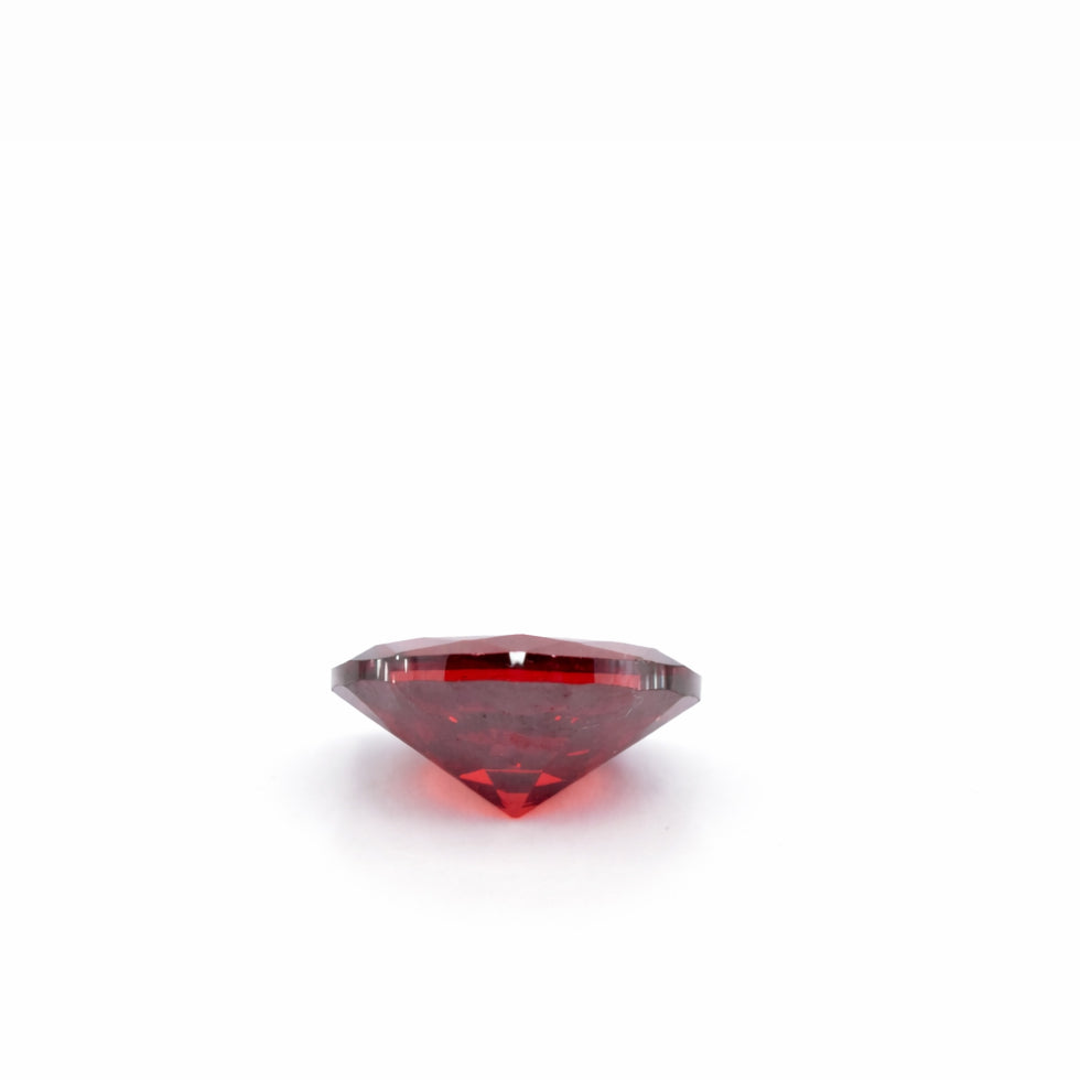 1.70ct Natural Almandine Garnet – Dark Red Oval Step-Cut from Sri Lanka