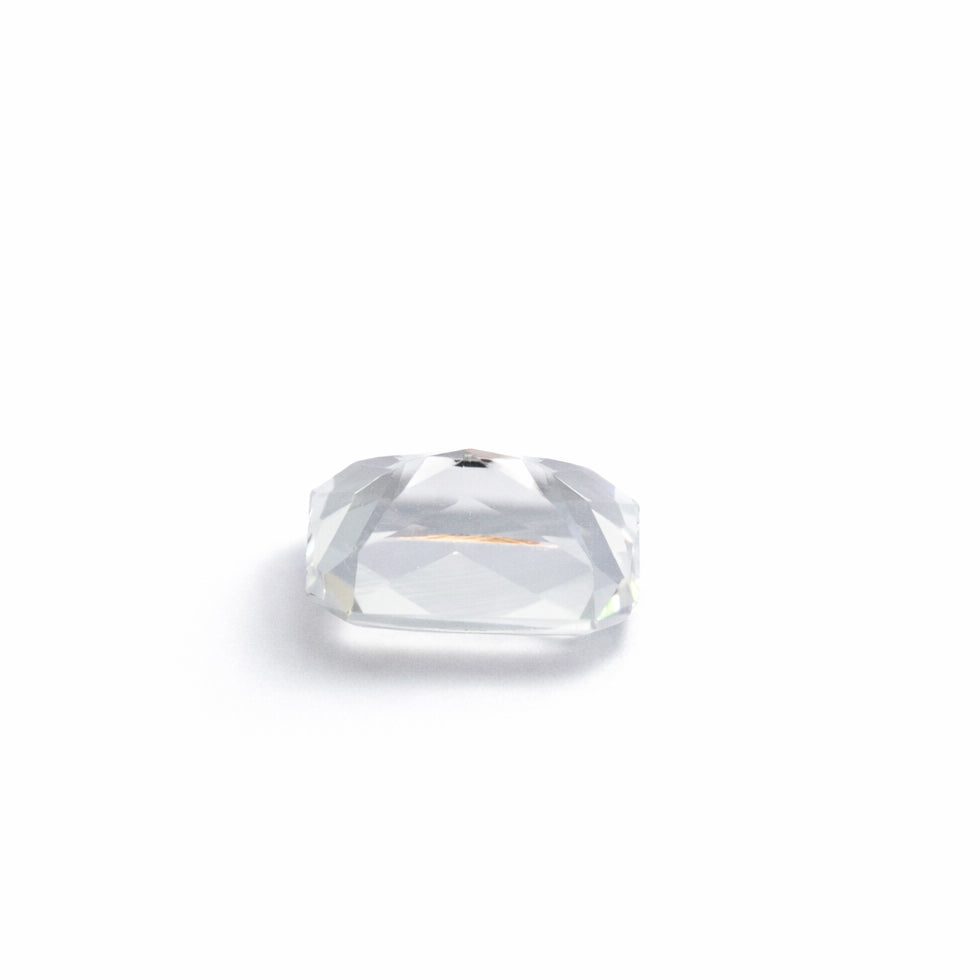 1.85ct Natural Ceylon White Topaz – VVS Clarity – Rectangle Mixed Cut – Untreated – Ethically Sourced