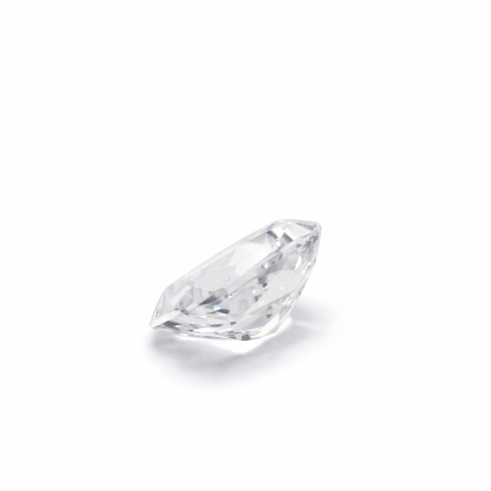 1.85ct Natural Ceylon White Topaz – VVS Clarity – Rectangle Mixed Cut – Untreated – Ethically Sourced