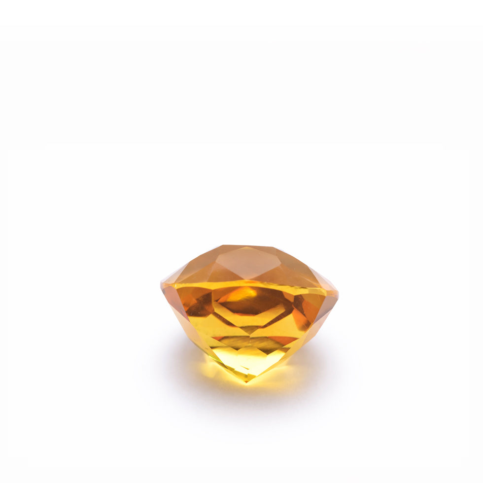 Natural Golden Citrine Loose Gemstone - 19.85 Carat Premium Quality from India