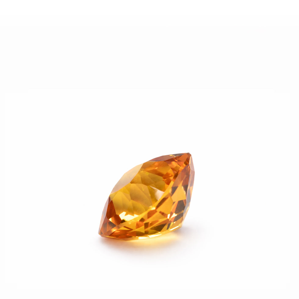 Natural Golden Citrine Loose Gemstone - 19.85 Carat Premium Quality from India