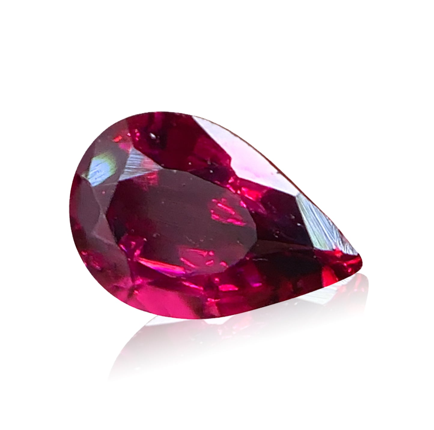 PYROPE GARNET – 2.4 Carat Pear Shape (VS) | Untreated | Ceylon