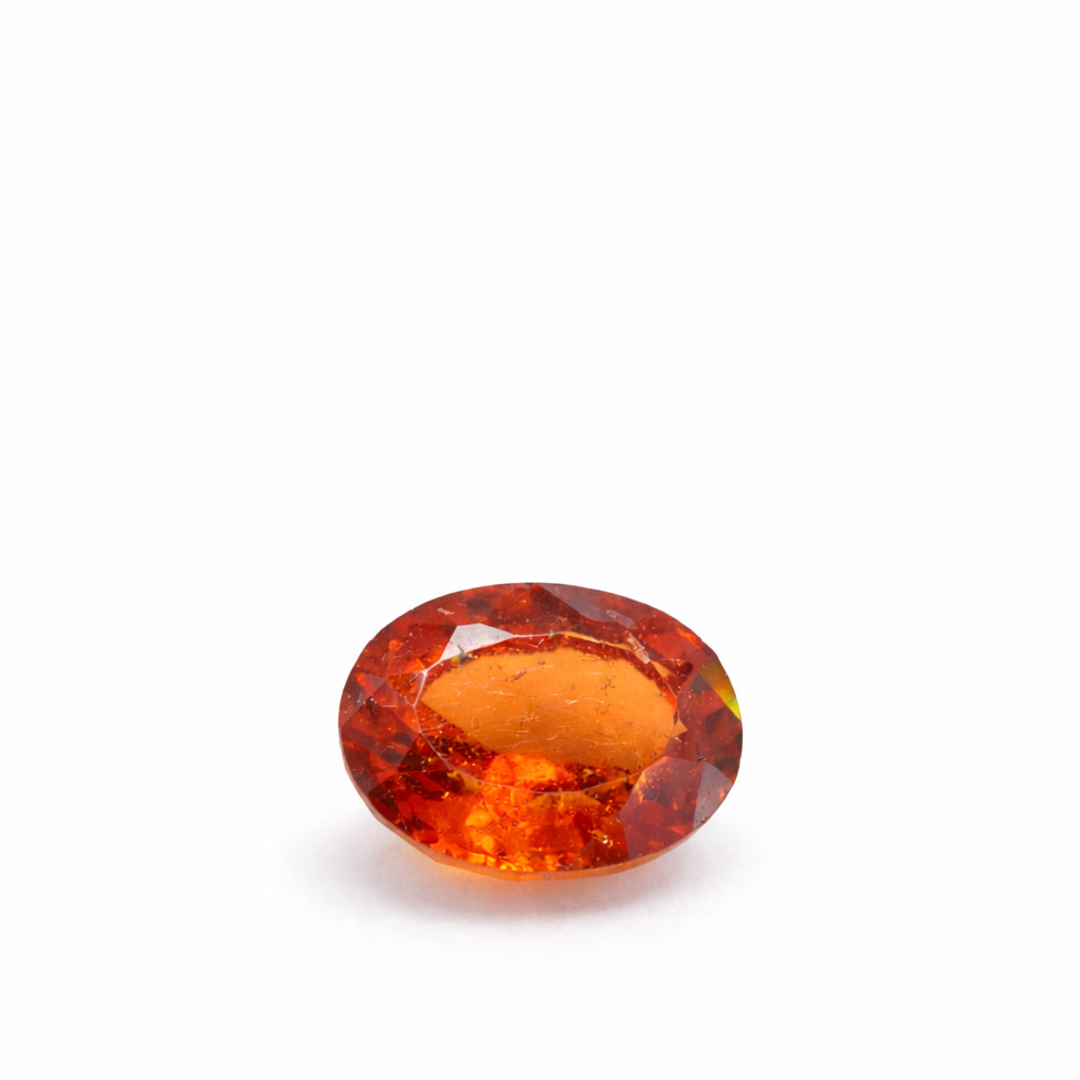 2.85ct Natural Unheated Spessartite Garnet – Vivid Mandarin Orange Loose Gemstone