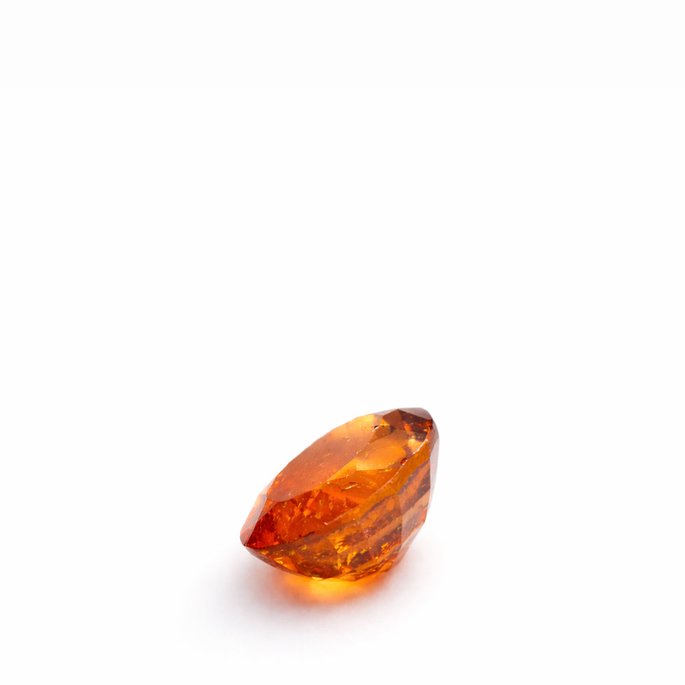 2.85ct Natural Unheated Spessartite Garnet – Vivid Mandarin Orange Loose Gemstone