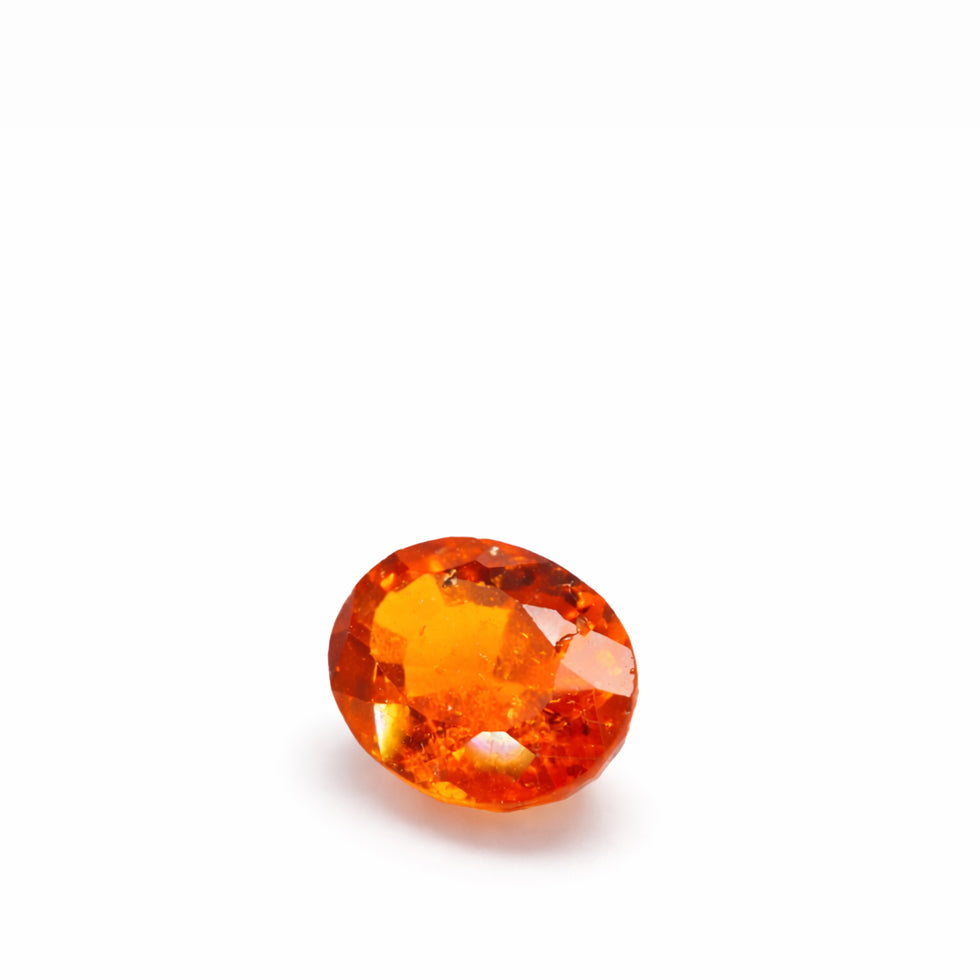 2.85ct Natural Unheated Spessartite Garnet – Vivid Mandarin Orange Loose Gemstone