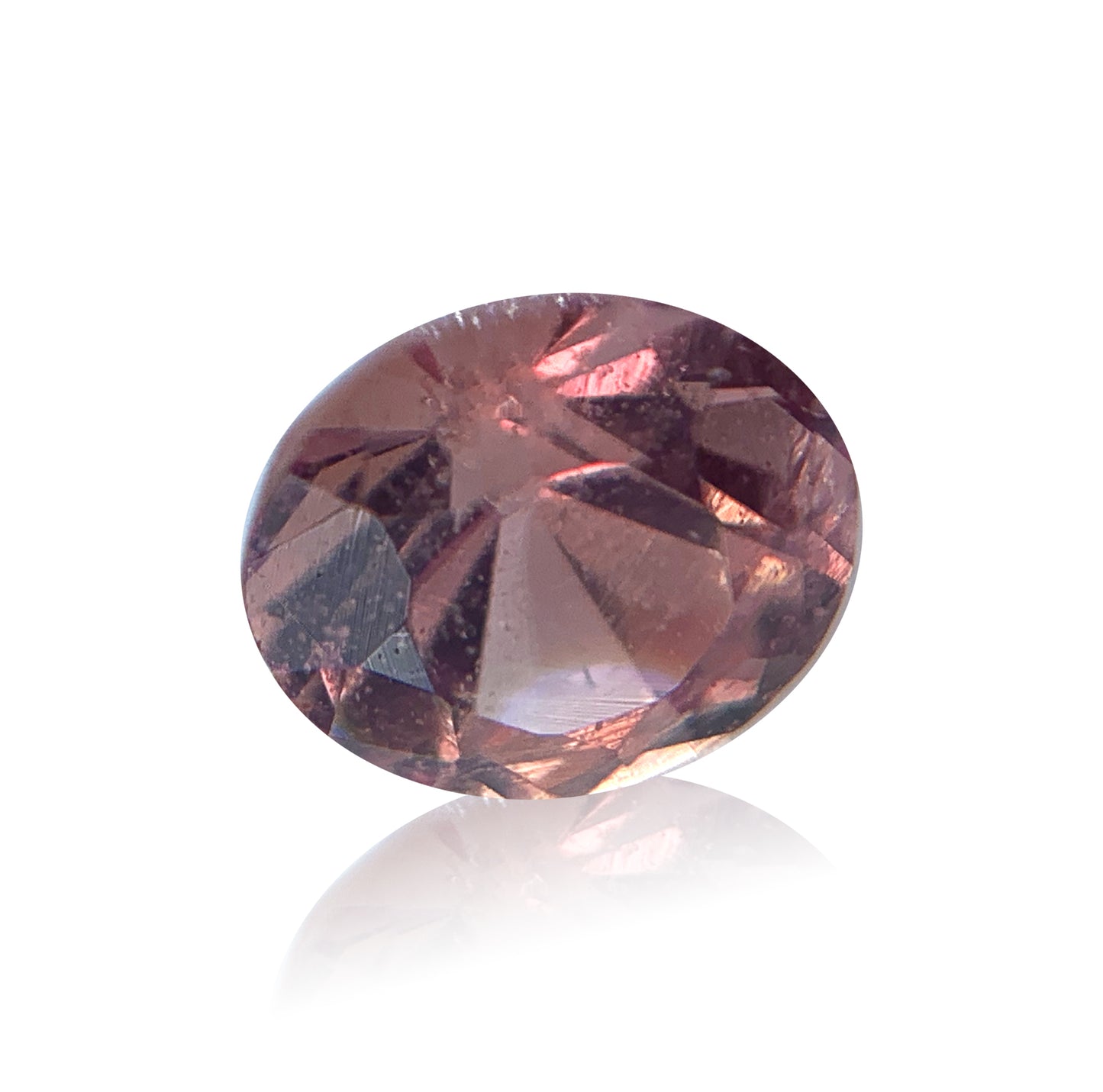Natural Padparadscha Sapphire – Premium Mixed-Cut Round Beauty 0.42Crt