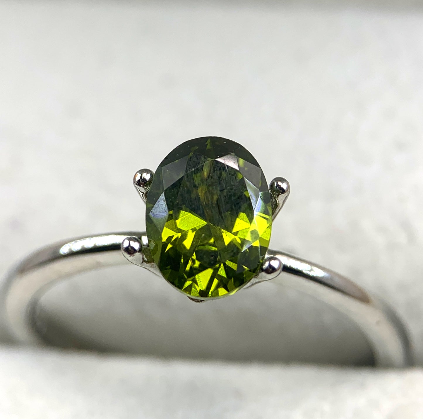 Natural Green Zircon – 1.9 Carat | Sri Lanka (Ceylon)